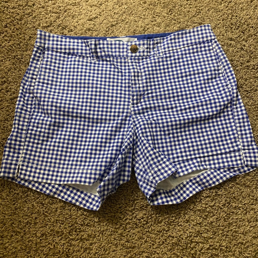 Old Navy Blue Gingham Shorts
